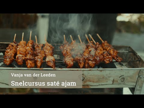 Snelcursus saté ajam (kipsaté)