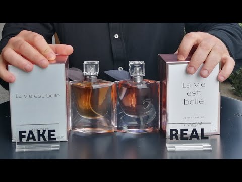 Fake vs Real La Vie Est Belle Lancôme Perfume 75 ml