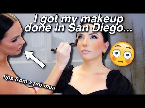 a TOP RATED CALIFORNIA makeup artist did my makeup...AND I WAS SHOCKED a TOP RATED CALIFORNIA makeup artist did my makeup...AND I WAS SHOCKED