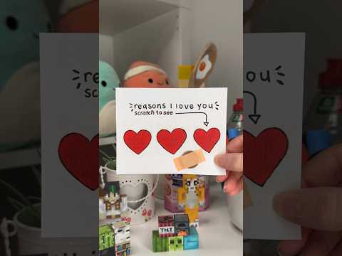 Easy DIY scratch off gift card š Easy DIY scratch off gift card š