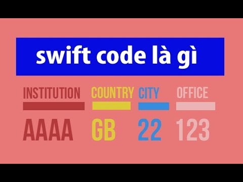 Mã swift code bic code là gì - Kiếm tiền trên Youtube Mã swift code bic code là gì - Kiếm tiền trên Youtube