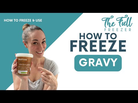 Can I Freeze Gravy?