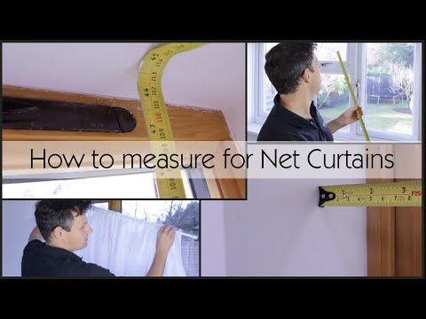 How to measure for Net Curtains - Woodyatt Curtains
