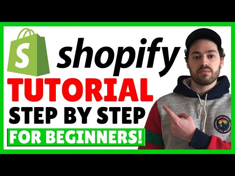 Shopify Tutorial For Beginners 2023 - Shopify Website Design From Scratch (Step by Step)