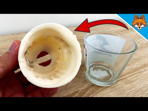 Remove Candle Wax from a Glass with a SIMPLY Trick 💥 (GENIUS) 🤯