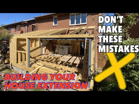 How I built this House extension - start to finish all the stages