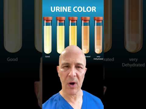 Drinking Enough Water?  Look at Your Pee!  Dr. Mandell