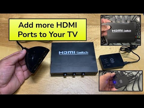 Options for adding HDMI ports to your TV