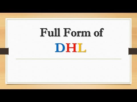 Full Form of DHL || Did You Know?