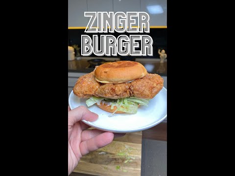 Zinger Burger 🍔 #shorts