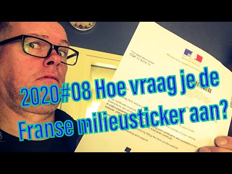 2020#08 Hoe vraag je de Franse milieusticker aan?