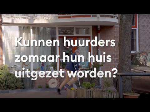 Kunnen huurders zomaar hun huis uitgezet worden?