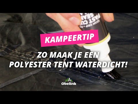 Polyester tent waterdicht maken | Obelink Vrijetijdsmarkt