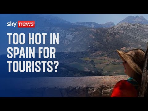 Climate Change: The baking Spanish city that's too hot for tourists and farmers
