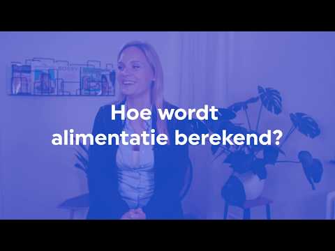 Alimentatie berekenen: zo zit het in elkaar