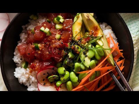 Tuna Poke Bowls