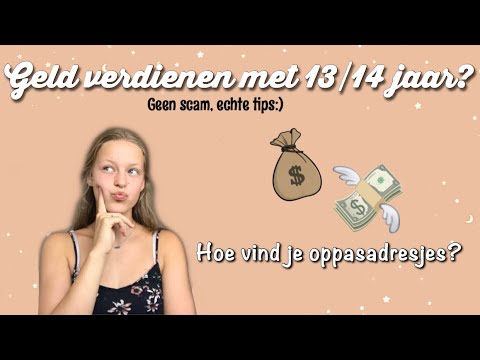 HOE KRIJG JE EEN BAANTJE ALS 13/14 JARIGE? ✩Lydia Elisabeth