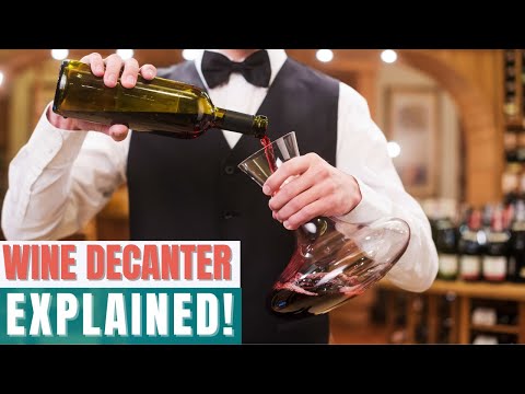 Wine Decanter Explained! When And How To Use It?