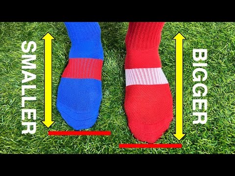 One foot bigger than the other - What size should your football boots be?