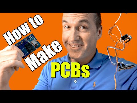 PCB Creation for Beginners - Start to finish tutorial in 10 minutes