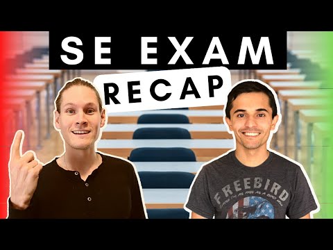 Did We pass the SE Exam?! Exam Day Recap and Experiences |  @QuickQuestionEngineering