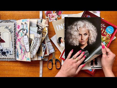 Using Magazine Images ONLY to Embellish an ENTIRE Journal