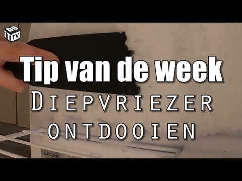 Hoe ontdooi je jouw diepvriezer?