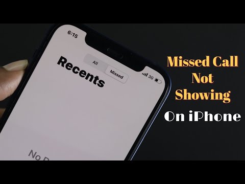 How to Fix: iPhone Not Showing Missed Calls on My Screen