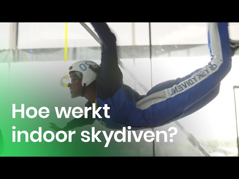 Hoe werkt indoor skydiven? | Het Klokhuis