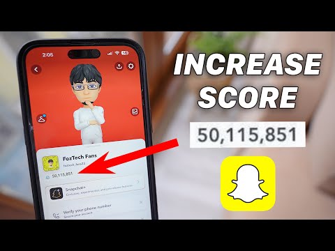 HOW TO INCREASE SNAPCHAT SCORE FAST?! (NEW UPDATED in 2023)