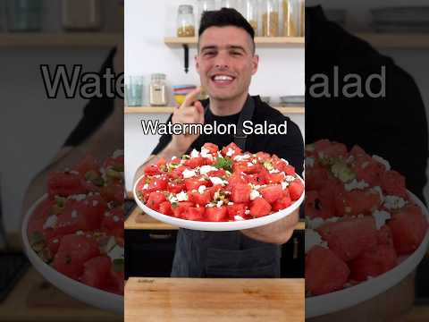 Watermelon salad (summer salad favorite)