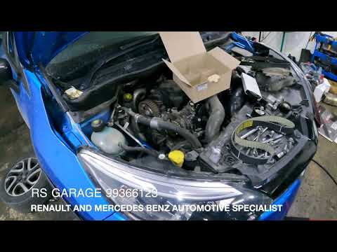 HOW TO REPLACE TIMING BELT ON RENAULT CAPTUR 2016 1.5DCI