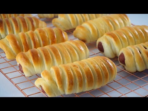 Fluffiest  Hotdog Wool Bread Roll You Can Make Like A Pro