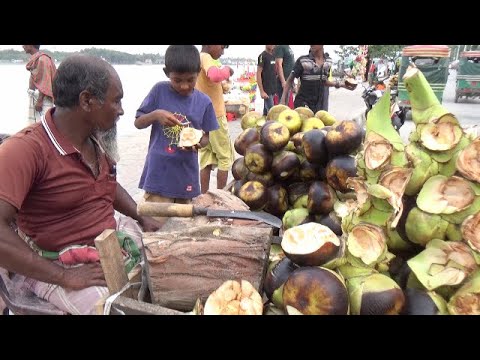 Juicy Raw Palm Sauce | Tal sash | Bangladeshi Street Food |