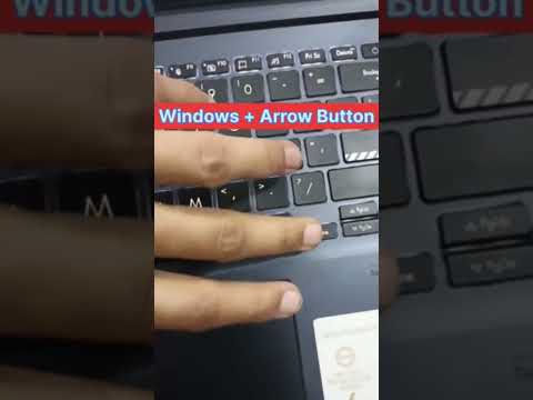 How to split pc/laptop screen #shorts